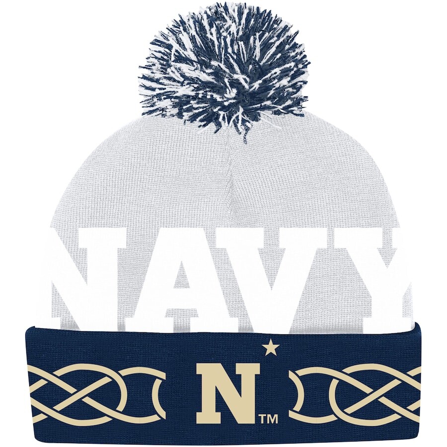 

Шапка Under Armour Navy Midshipmen, белый