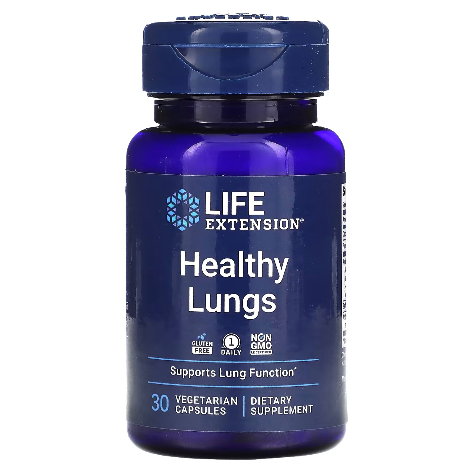 Пищевая добавка Life Extension Healthy Lungs, 30 капсул пищевая добавка life extension rest