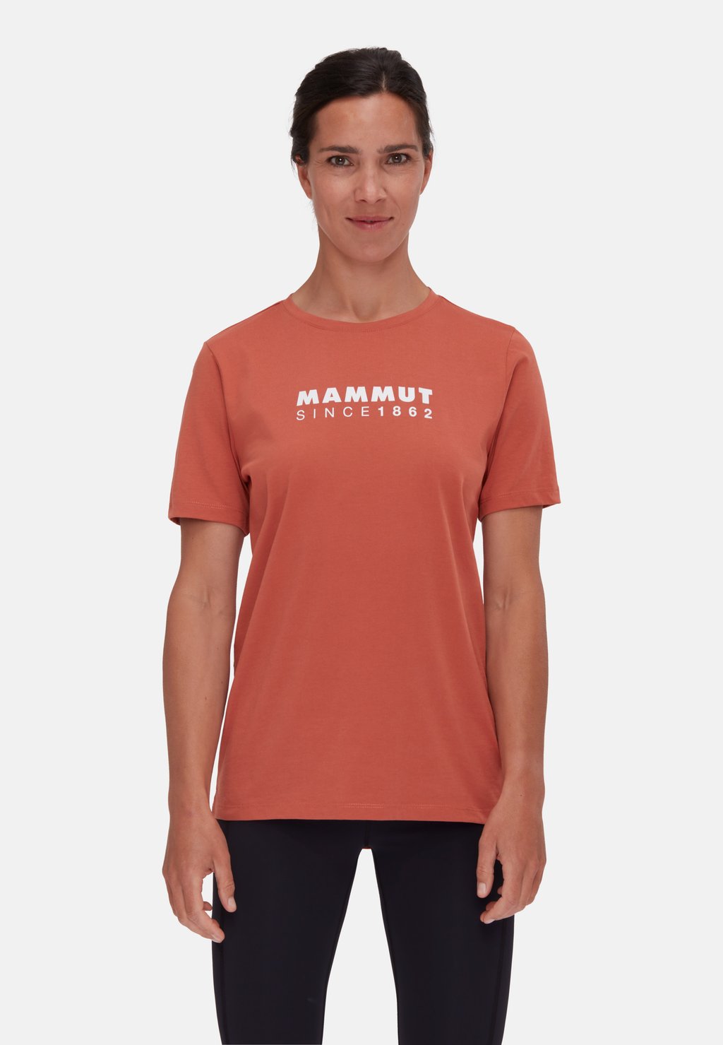 Спортивная футболка CORE LOGO Mammut, цвет brick