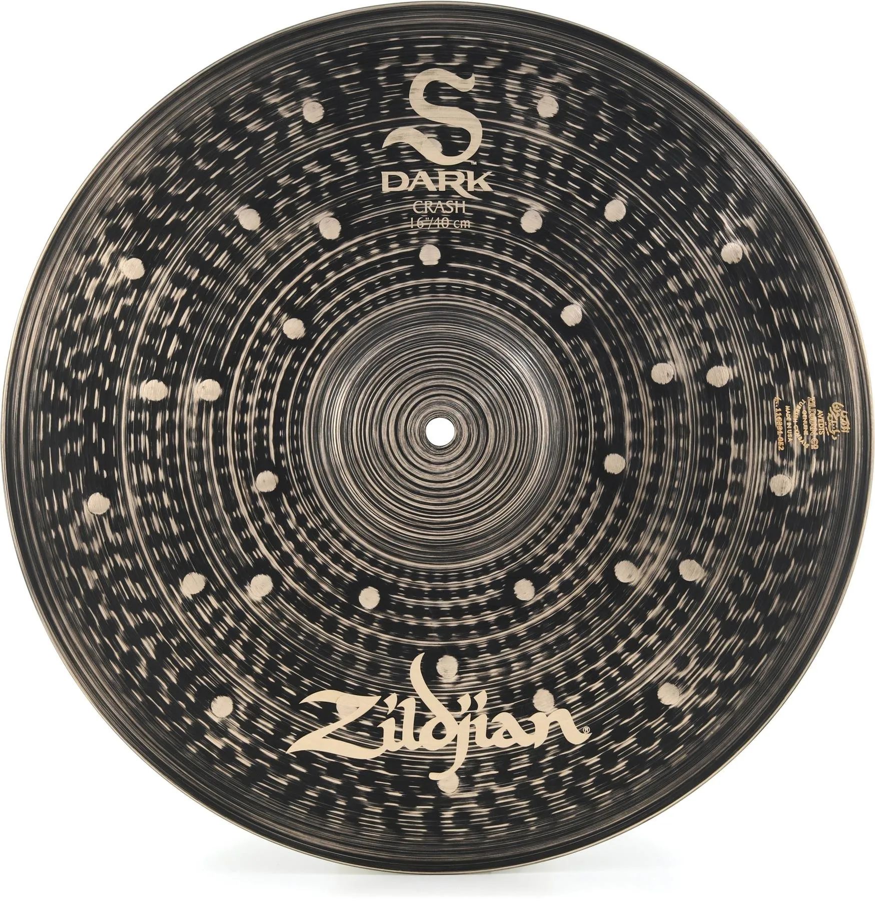 

Новая тарелка Zildjian S Dark Crash — 16 дюймов