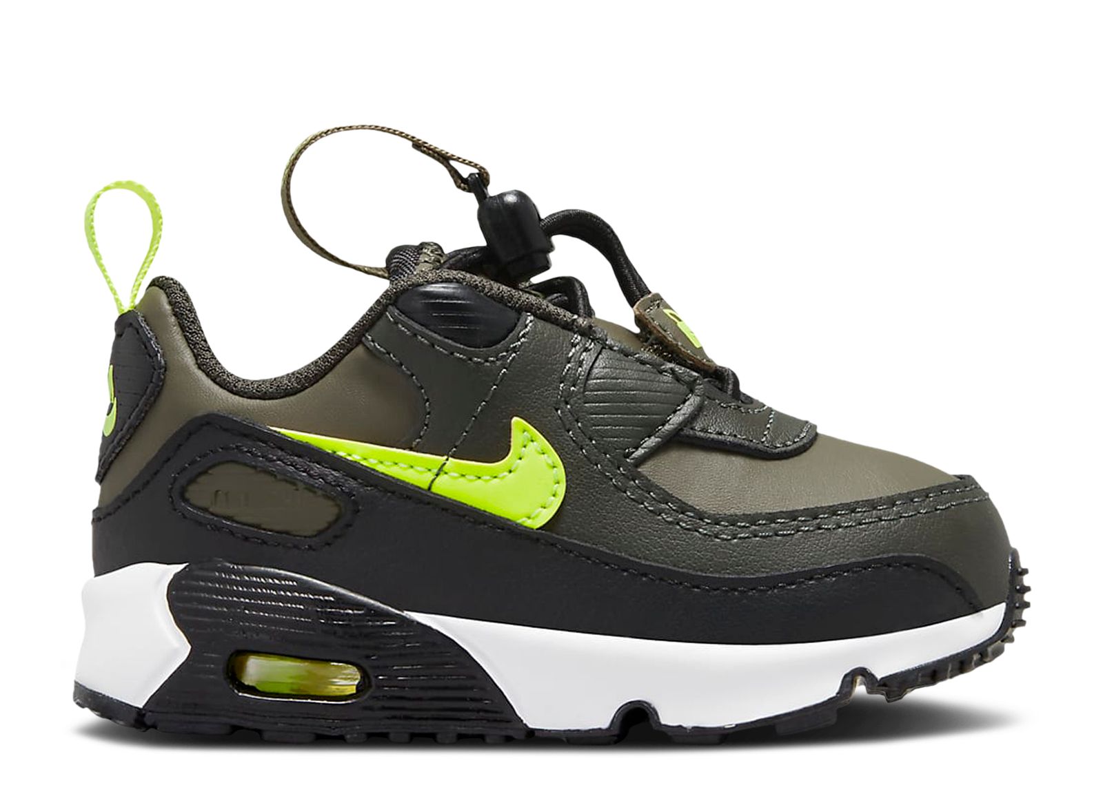 

Кроссовки Nike Air Max 90 Toggle Td 'Medium Olive Volt', зеленый