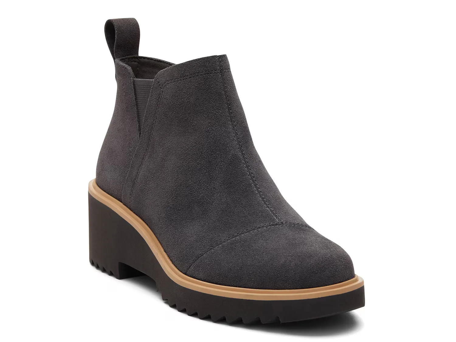 

Ботильоны Maude Wedge Bootie Toms, серый