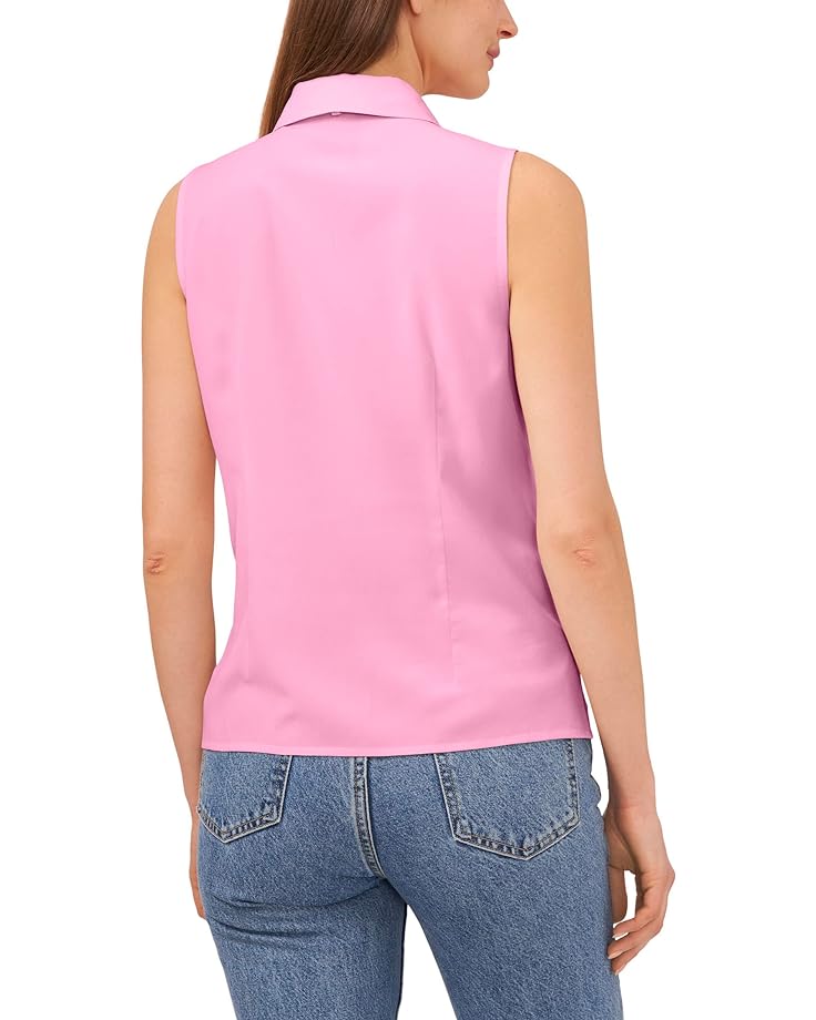 Блуза CeCe Sleeveless Bow Blouse, цвет Azalea Pink толстовка горнолыжная детская reima ladulla azalea pink рост 140