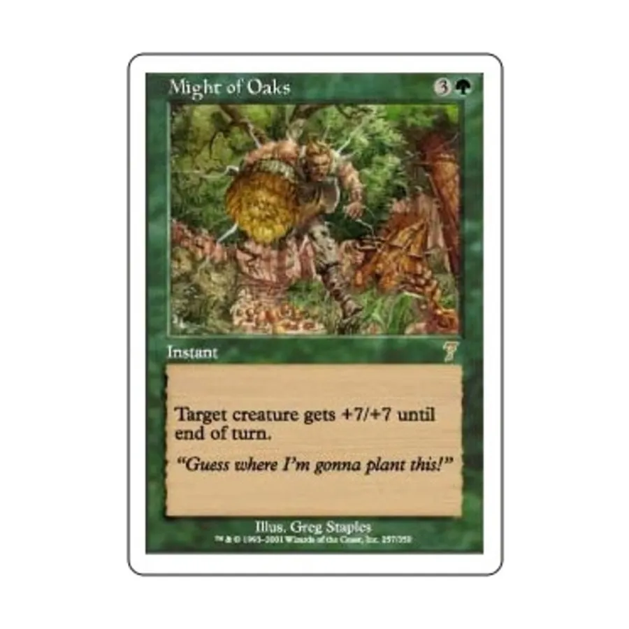 

CCG Мощь Дубов (клавиша R), MTG - 7th Edition