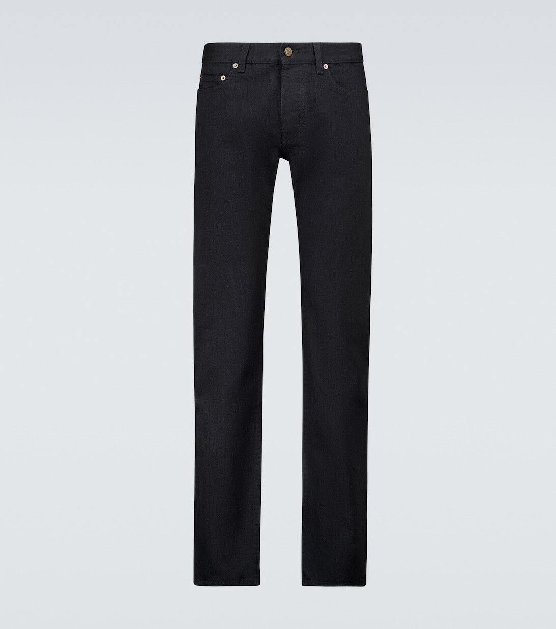 

Джинсы облегающего кроя Saint Laurent, черный
