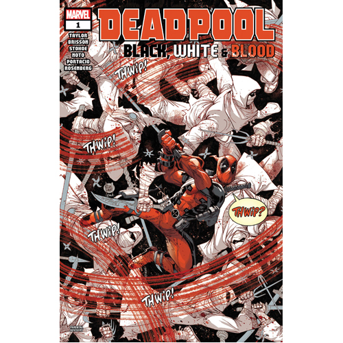 Книга Deadpool: Black, White & Blood кацура аска blood книга 4