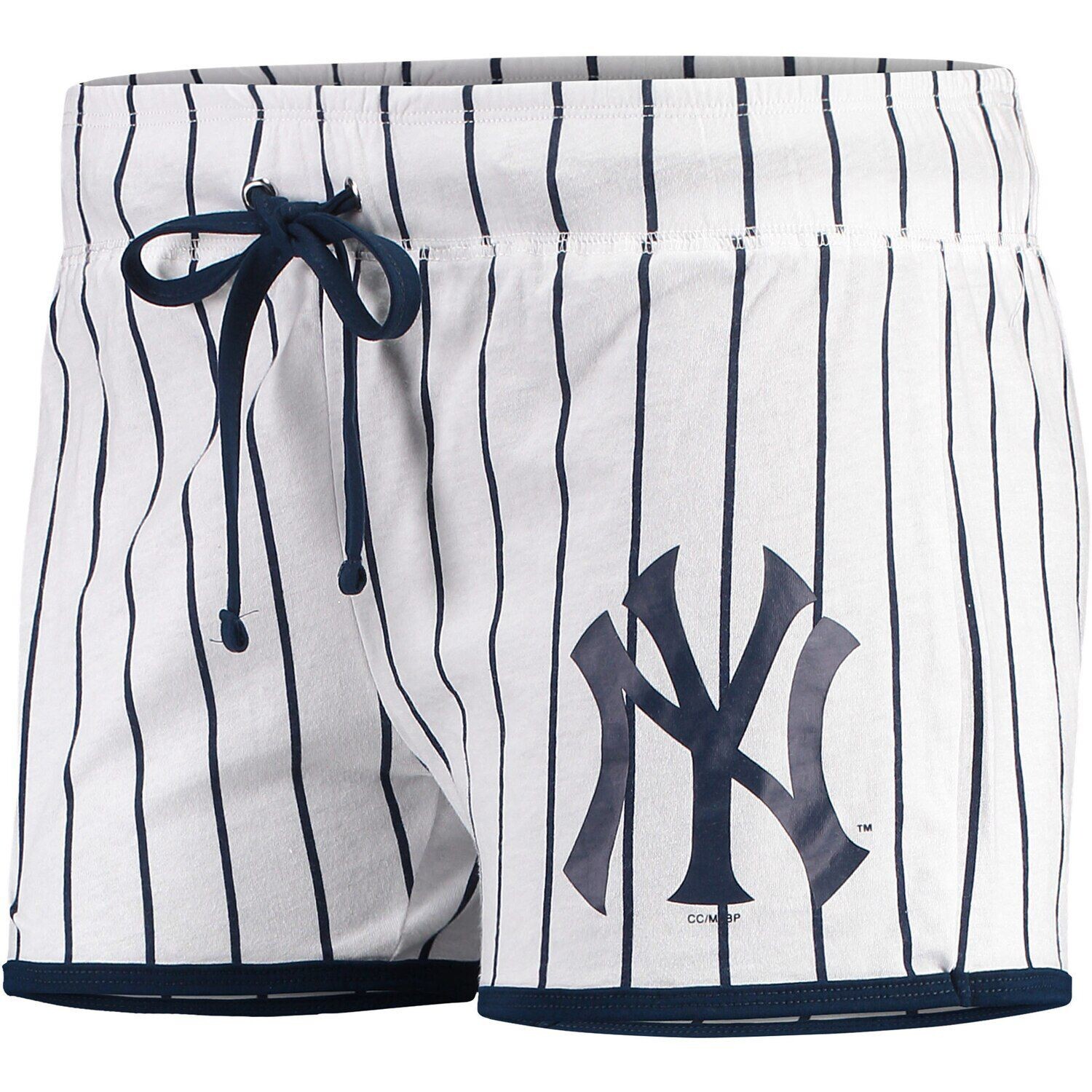 

Женские спортивные шорты белого/темно-синего цвета New York Yankees Vigor для сна