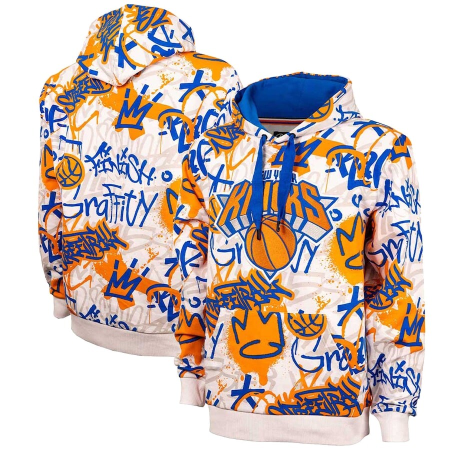 

Пуловер с капюшоном FISLL New York Knicks, кремовый
