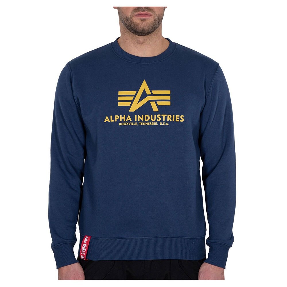

Толстовка Alpha Industries Basic, синий