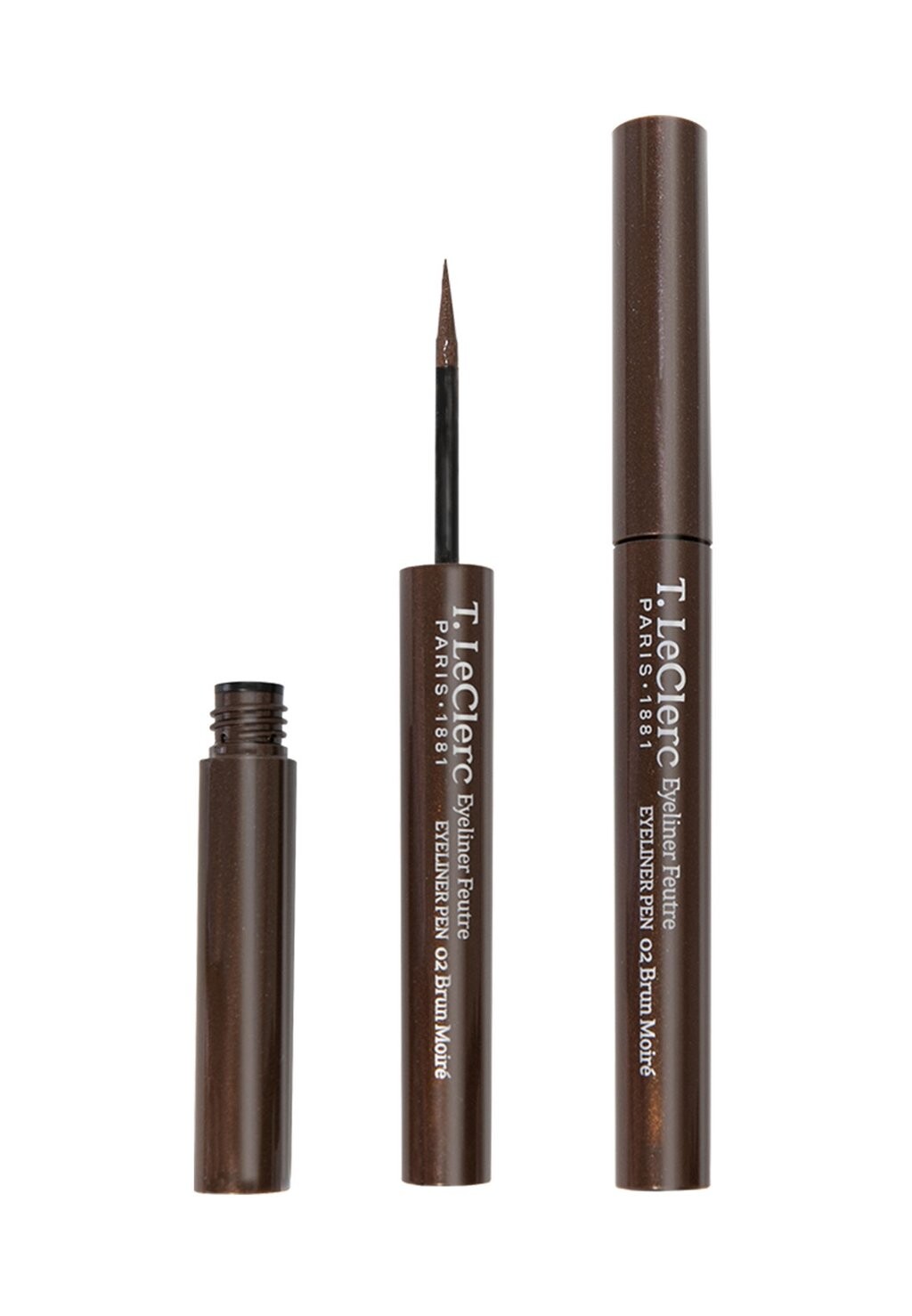 

Подводка для глаз T.LECLERC EYELINER EYE LINER, цвет 02 brun moiré