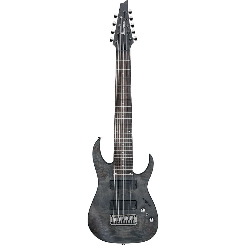 

Электрогитара Ibanez RG9PB RG Axe Design Lab 9-String Guitar, Macassar Ebony, Trans Gray Burst