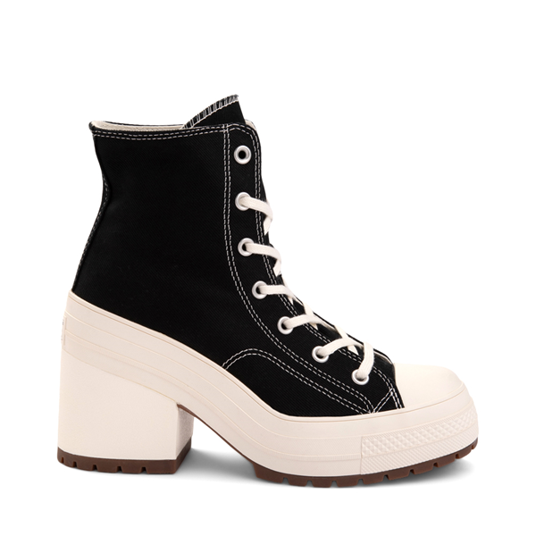 Туфли Converse Chuck 70 De Luxe Heel Heel, черный кроссовки высокие chuck 70 de luxe squared converse цвет black egret
