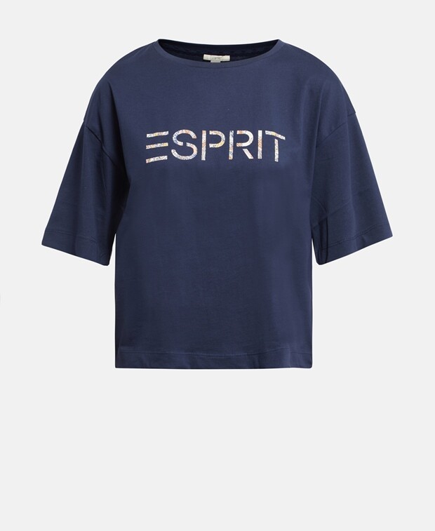 

Органик топ Esprit, темно-синий