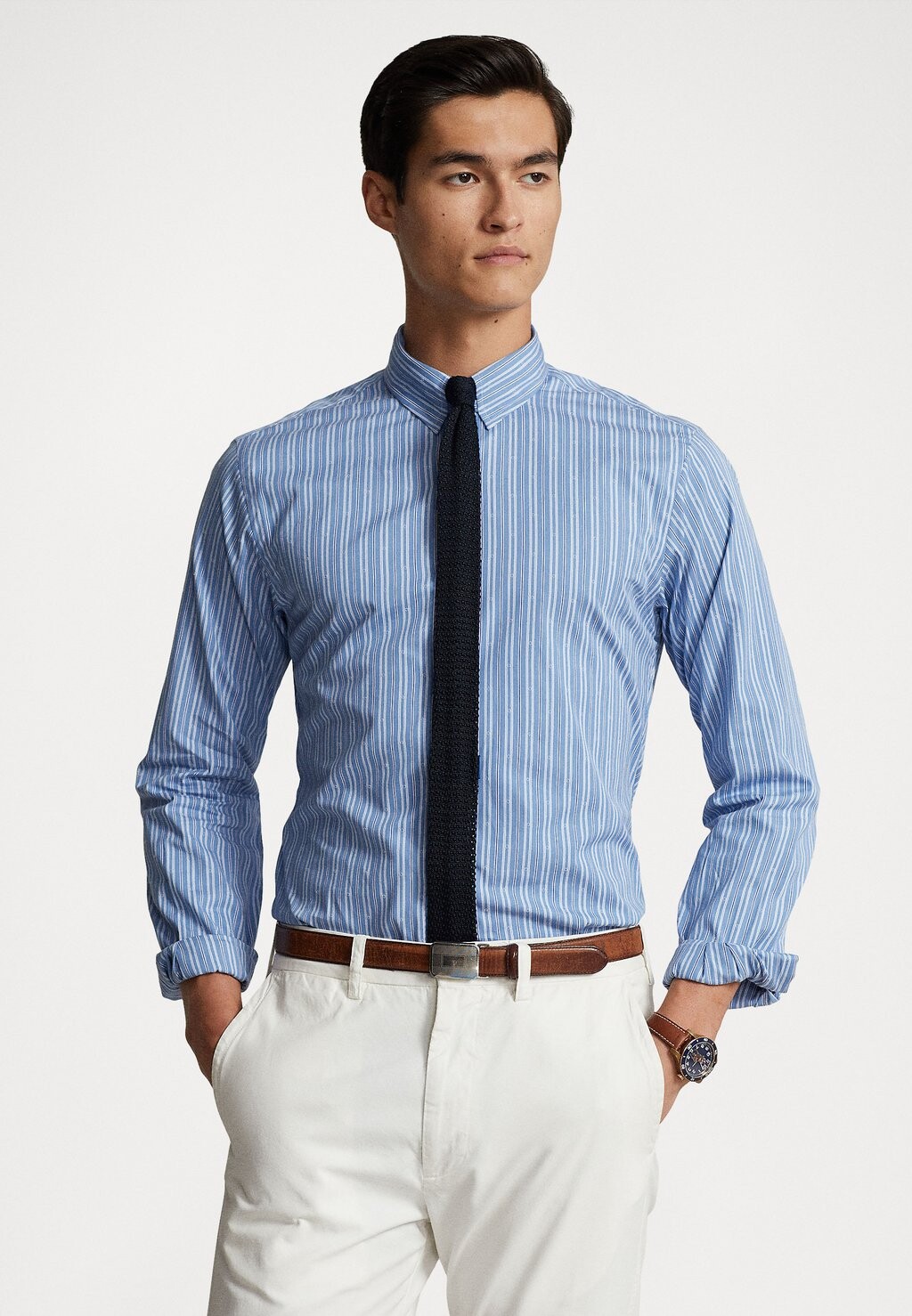 

Деловая рубашка LONG SLEEVE Polo Ralph Lauren, цвет fall blue/white
