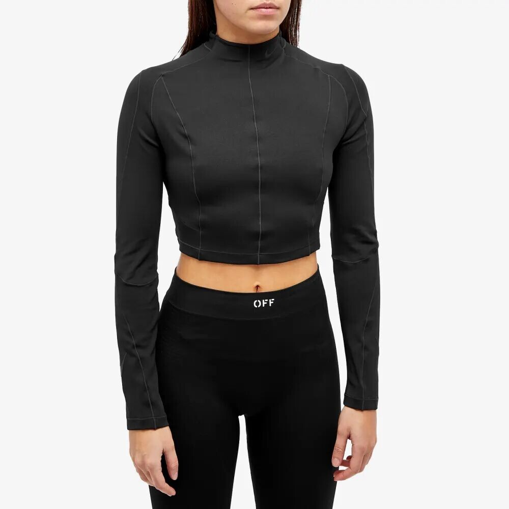 

Nike Топ с длинными рукавами x OFF-WHITE Dri-Fit, черный