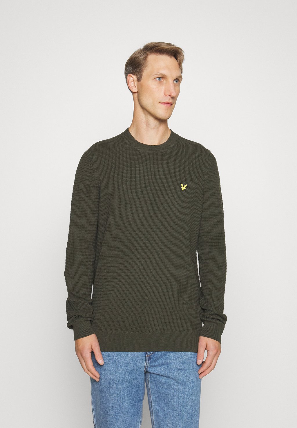 

Свитер CREW NECK Lyle & Scott, горный мох