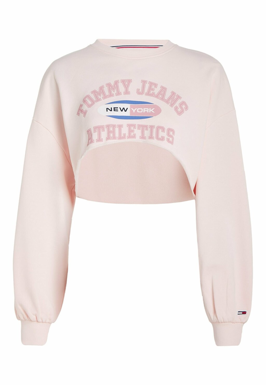 

Толстовка с капюшоном Tommy Jeans, розовый