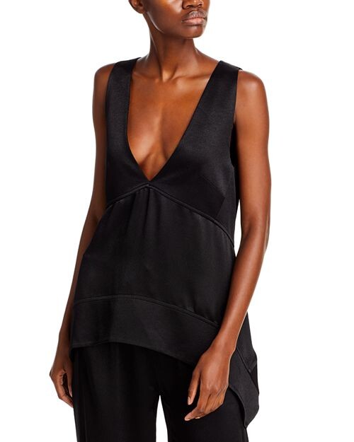 

Лиз Топ Proenza Schouler White Label, цвет Black
