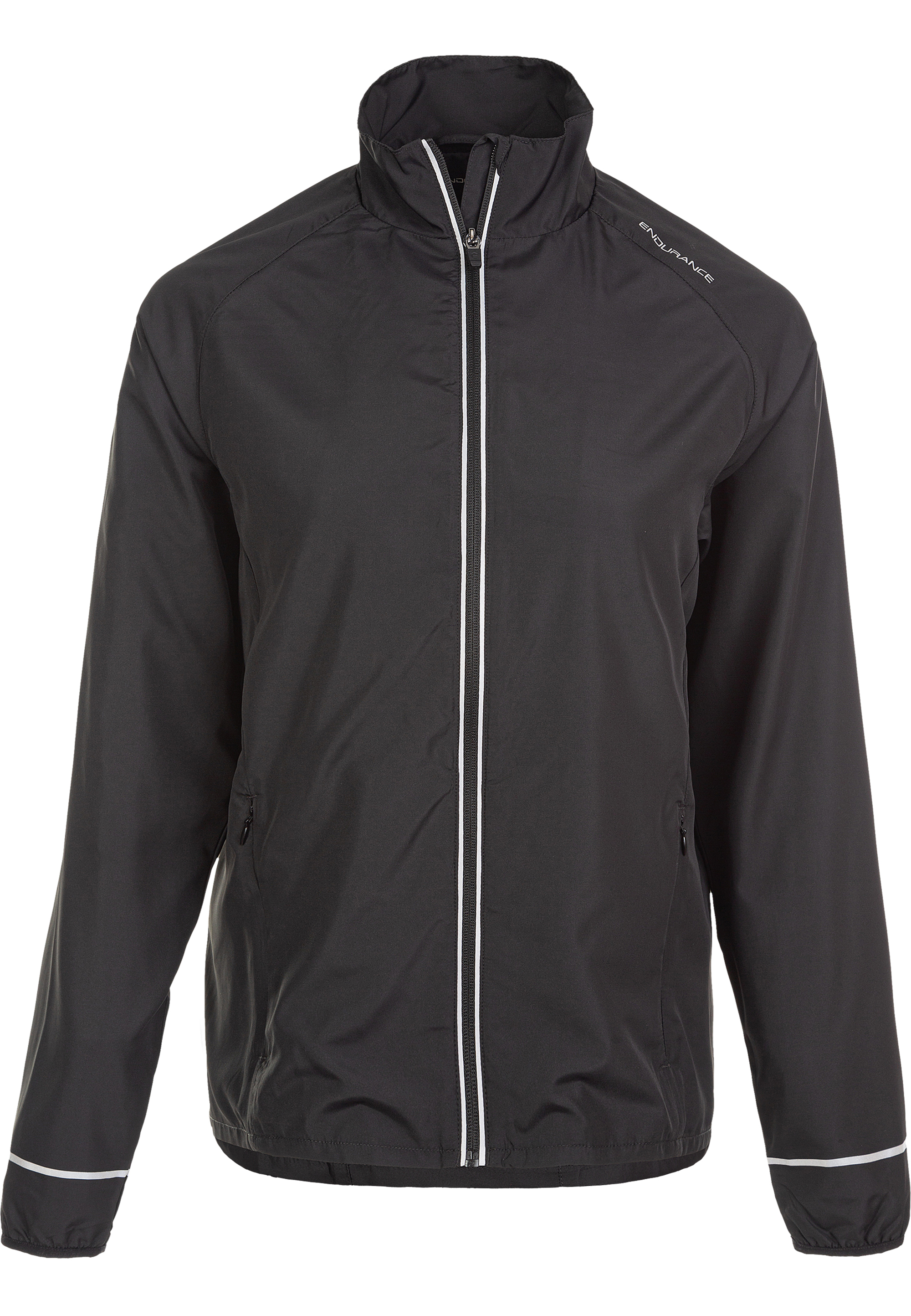 Спортивная куртка Endurance Shela, цвет 1001 Black беговая куртка endurance shela цвет braun