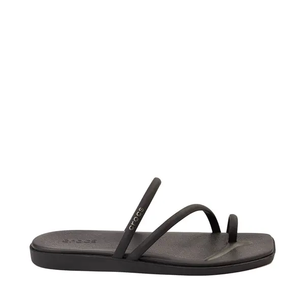 

Сандалии Womens Crocs Miami Toe Loop Sandal, черный