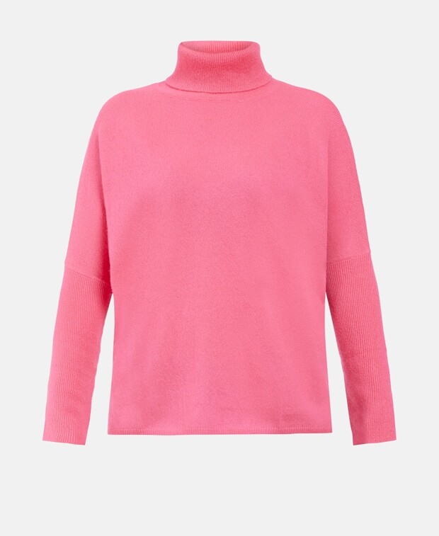 

Кашемировый джемпер с высоким воротником Absolut Cashmere, розовый