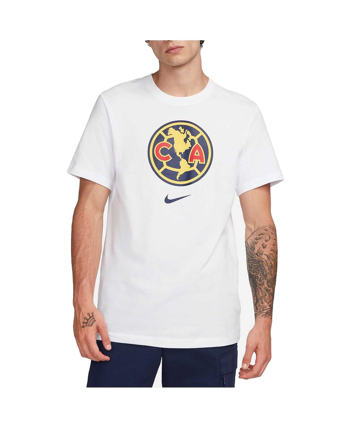 Мужская белая футболка Club America Crest Nike