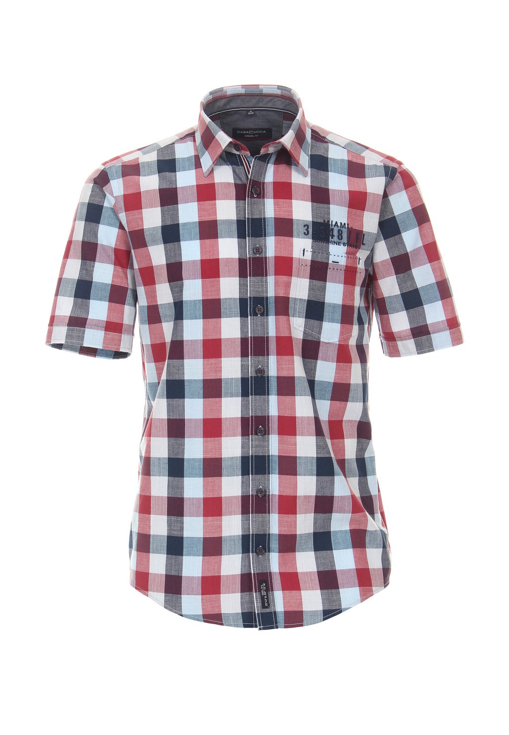 

Рубашка FREIZEIT KURZARM KARIERT CASUAL FIT CASAMODA, цвет rot