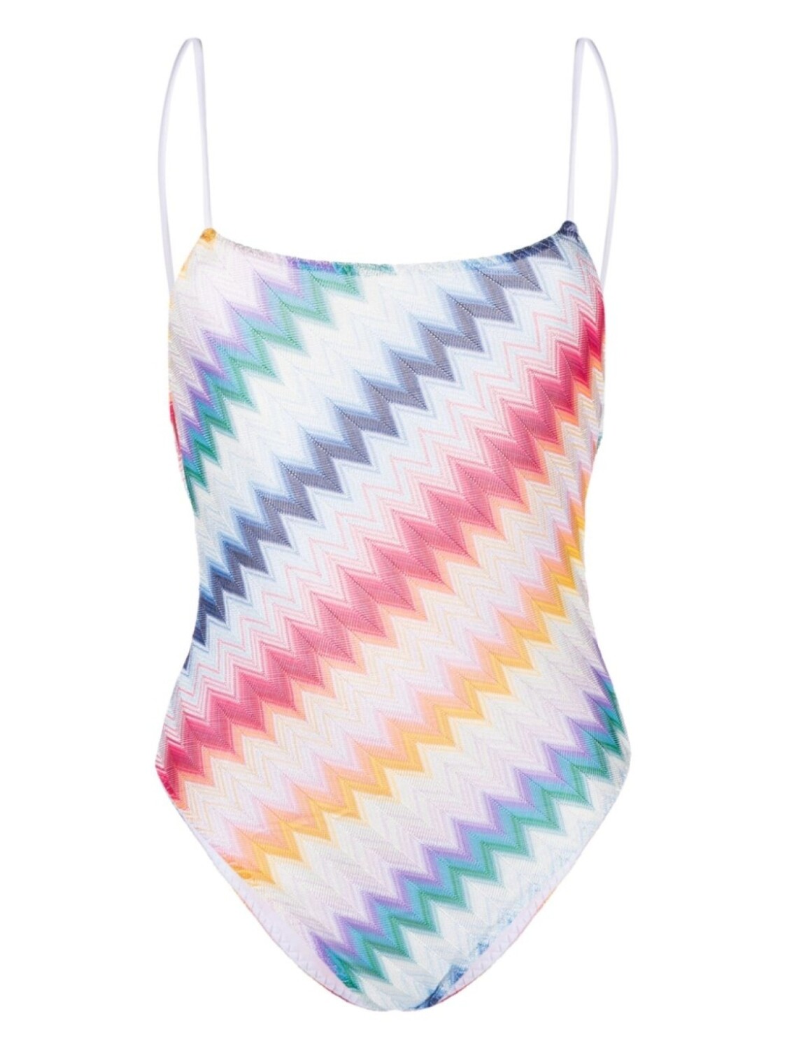 

Missoni купальник с узором зигзаг, синий