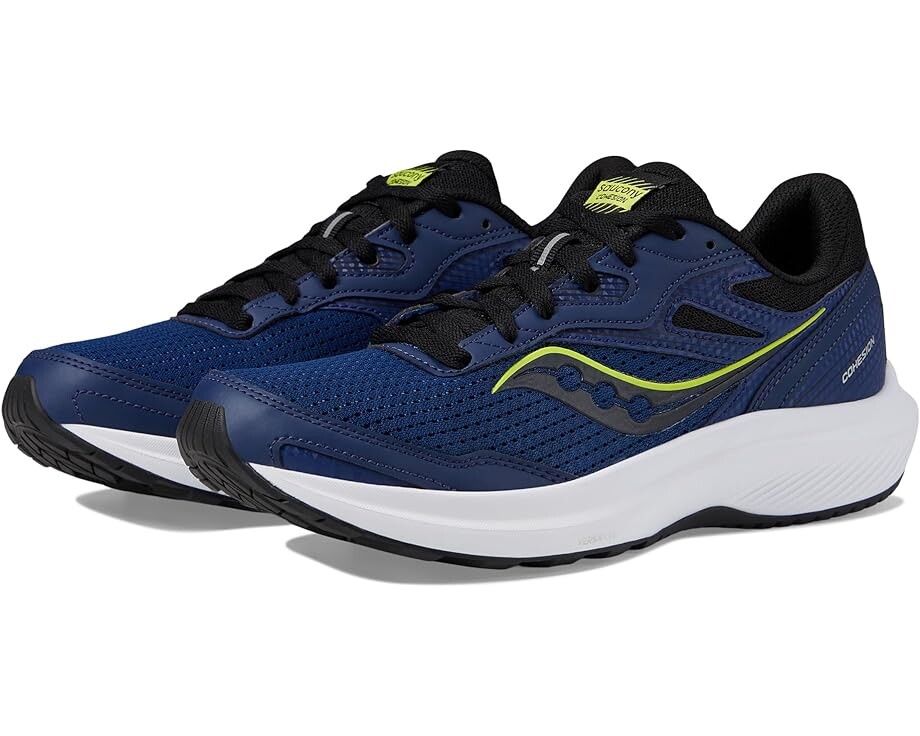 

Кроссовки Saucony Cohesion 16, цвет Indigo/Acid