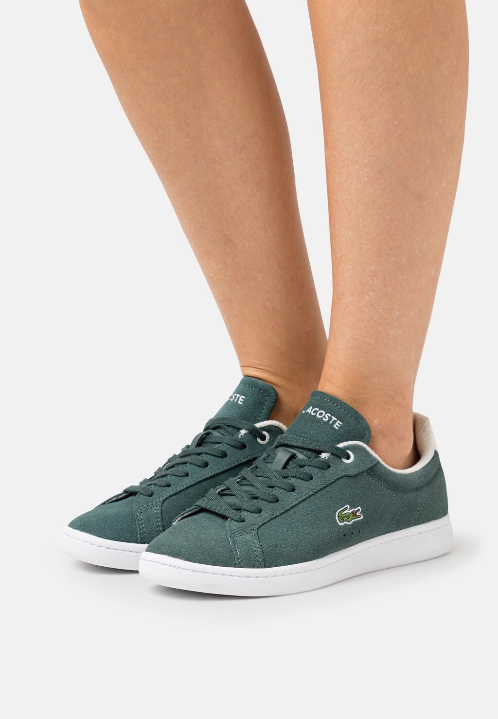 

Кроссовки Lacoste, темно-зеленый/белый