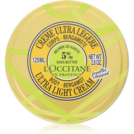 

L'Occitane en Provence Ультралегкий крем для тела с маслом ши и бергамота 125 мл