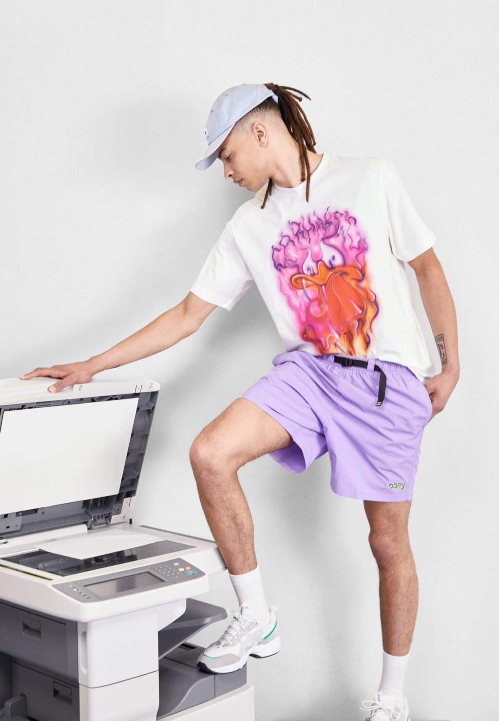 

Футболка с принтом Carhartt WIP, белый