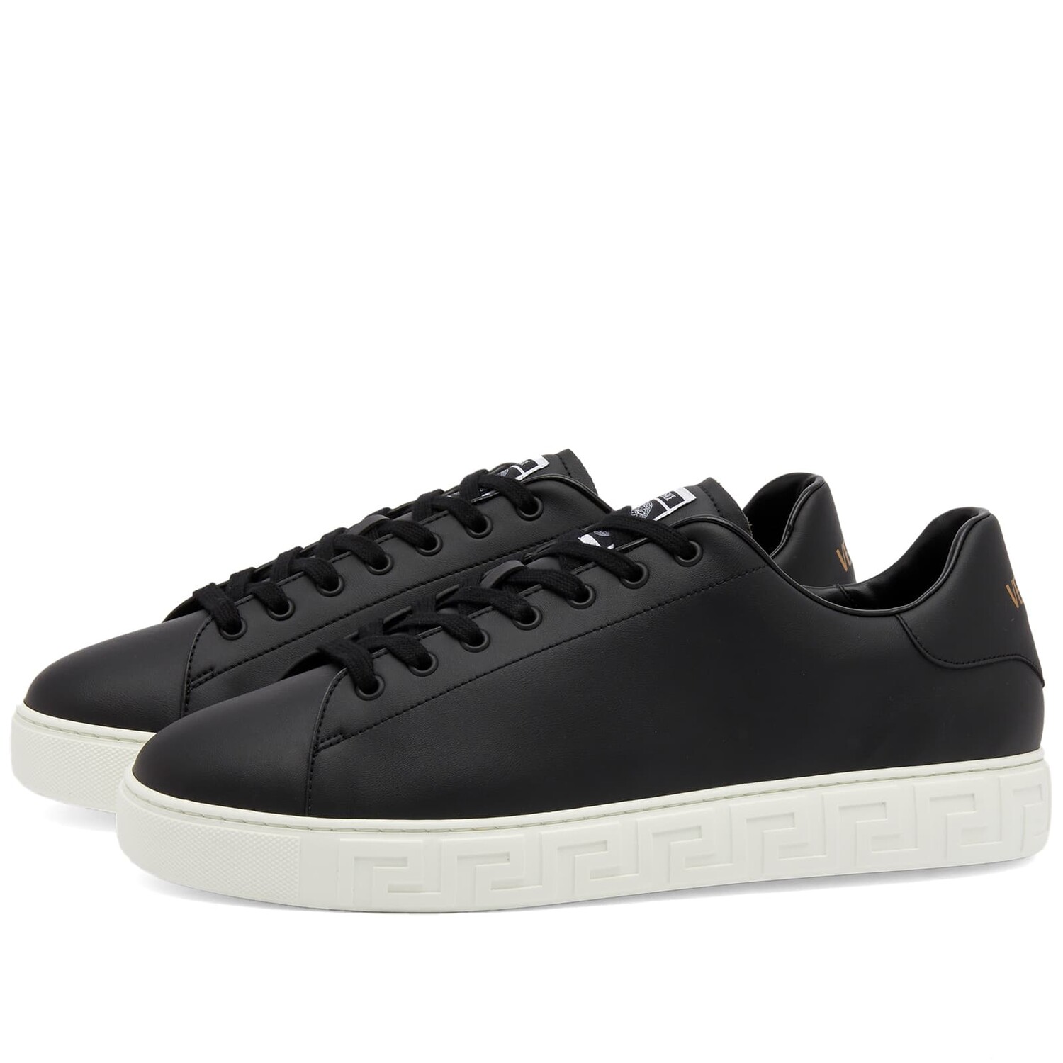 

Кроссовки Versace Greek Sole, черный
