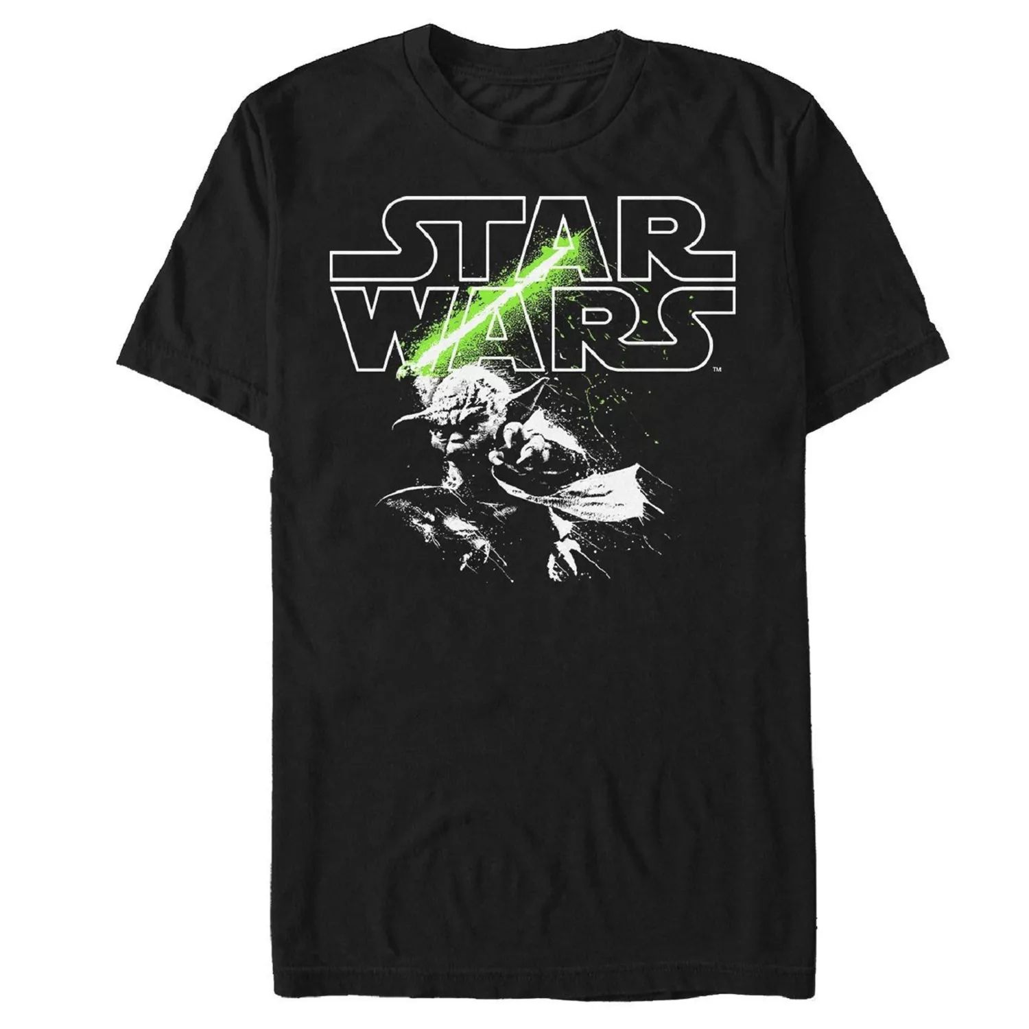 цена Мужская цветная футболка Yoda в стиле «Звездные войны» в стиле поп-музыки Star Wars