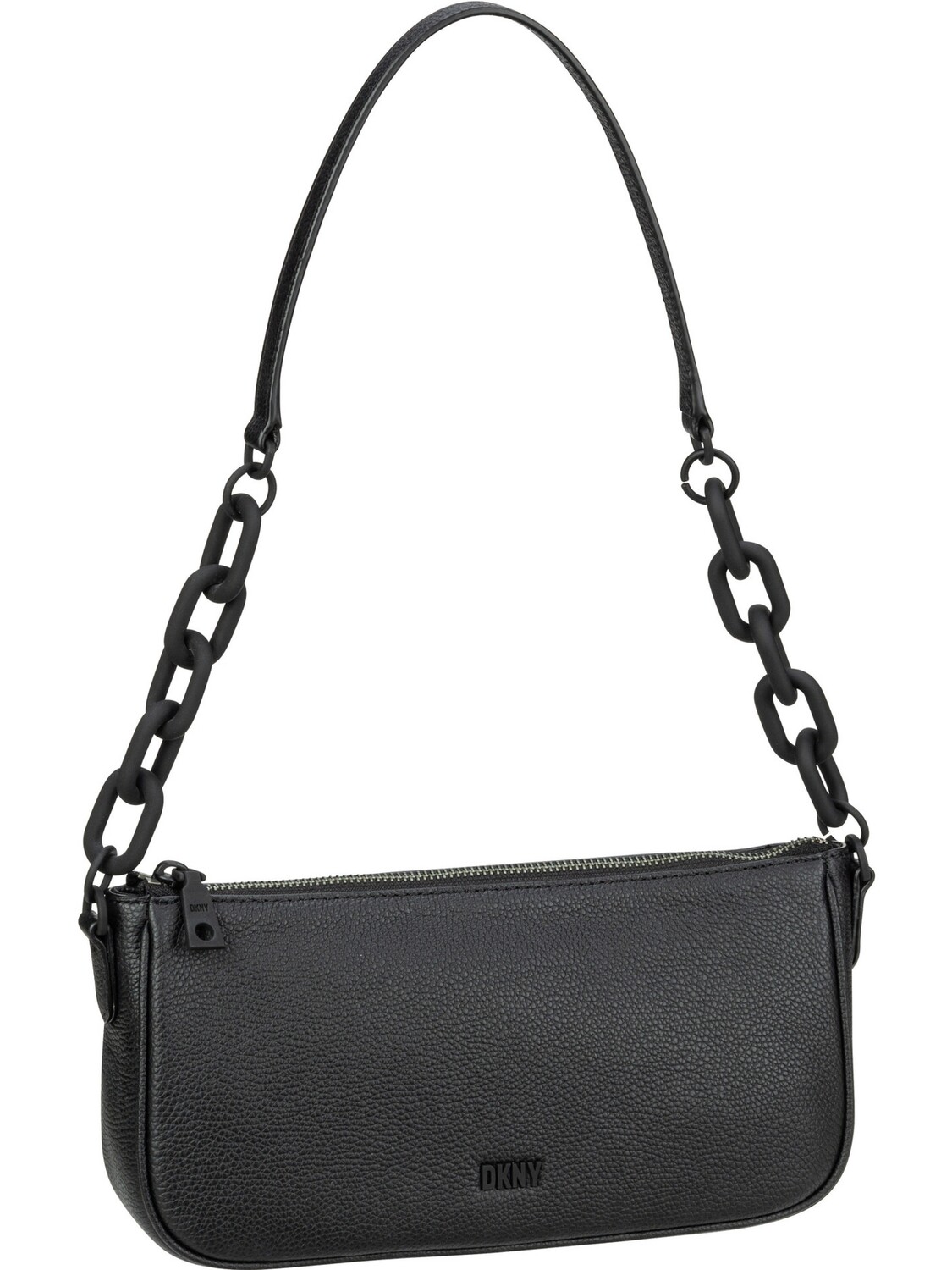

Сумка через плечо DKNY Frankie Pebble Leather TZ Demi, черный