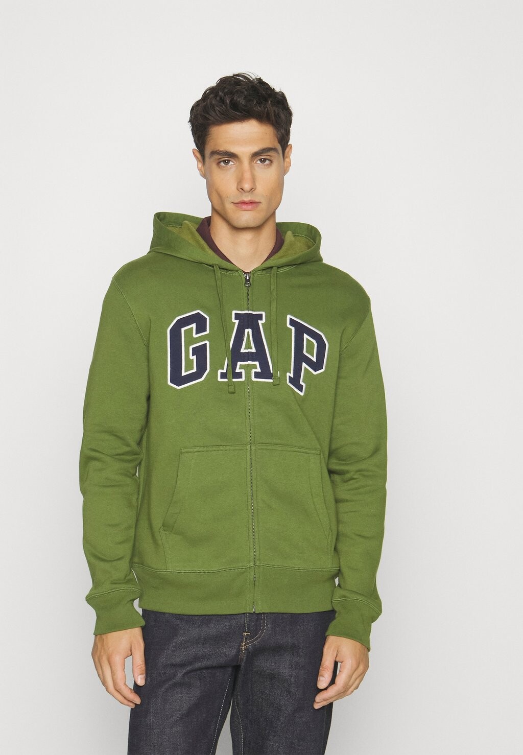 

Толстовка на молнии GAP, Зеленый