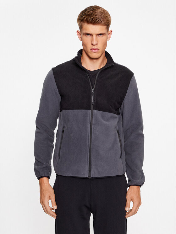 

Флисовая куртка стандартного кроя Jack&Jones, серый