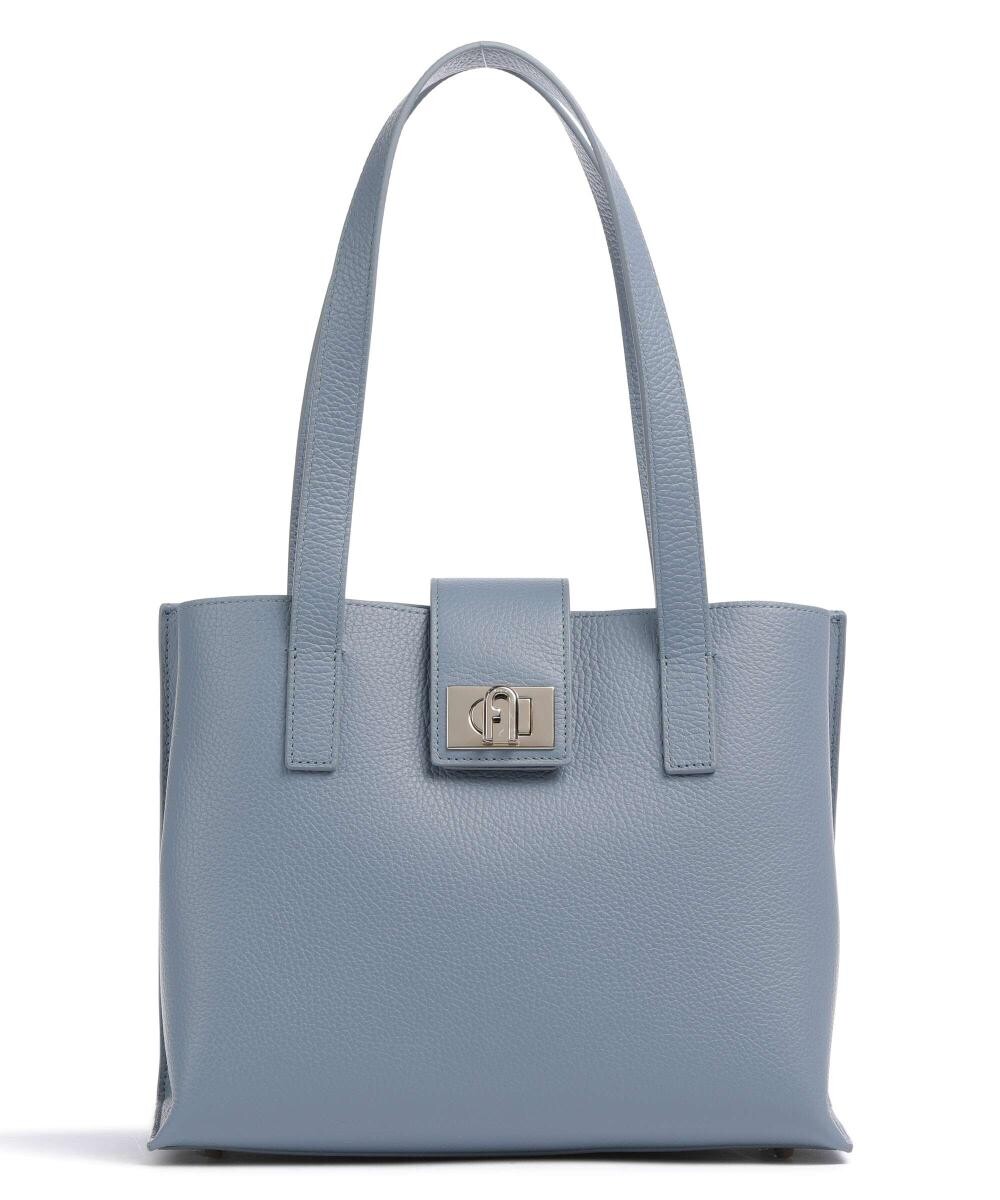 

Сумка через плечо 1927 M из зерненой телячьей кожи. Furla, синий