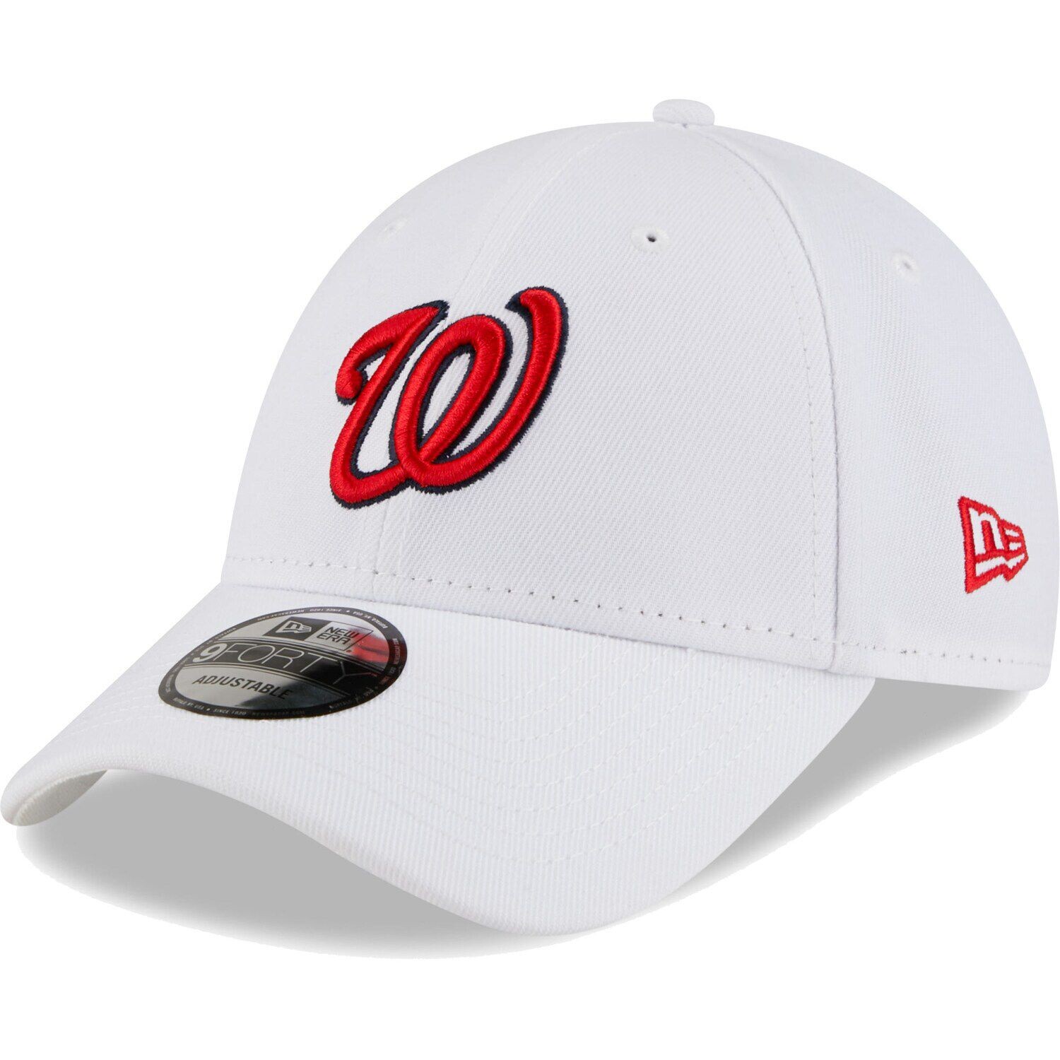

Мужская регулируемая кепка New Era White Washington Nationals League II 9FORTY