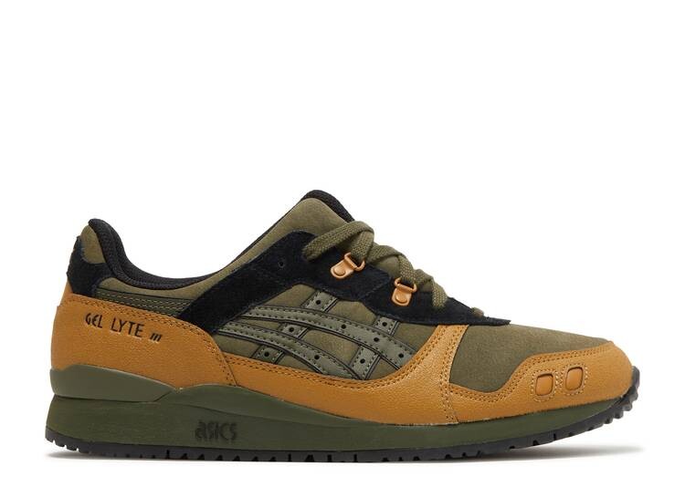 

Кроссовки ASICS GEL LYTE 3 'OLIVE TAN PRESIDIO', оливковый, Зеленый