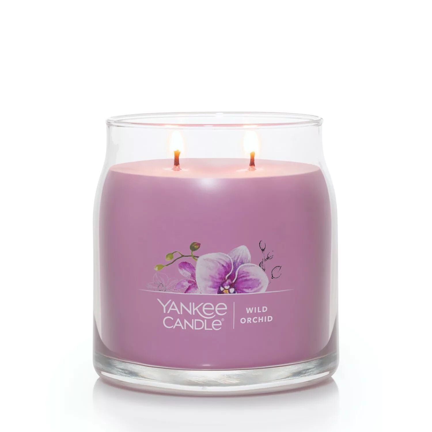 

Yankee Candle Wild Orchid, 13 унций. Фирменная средняя банка для свечей