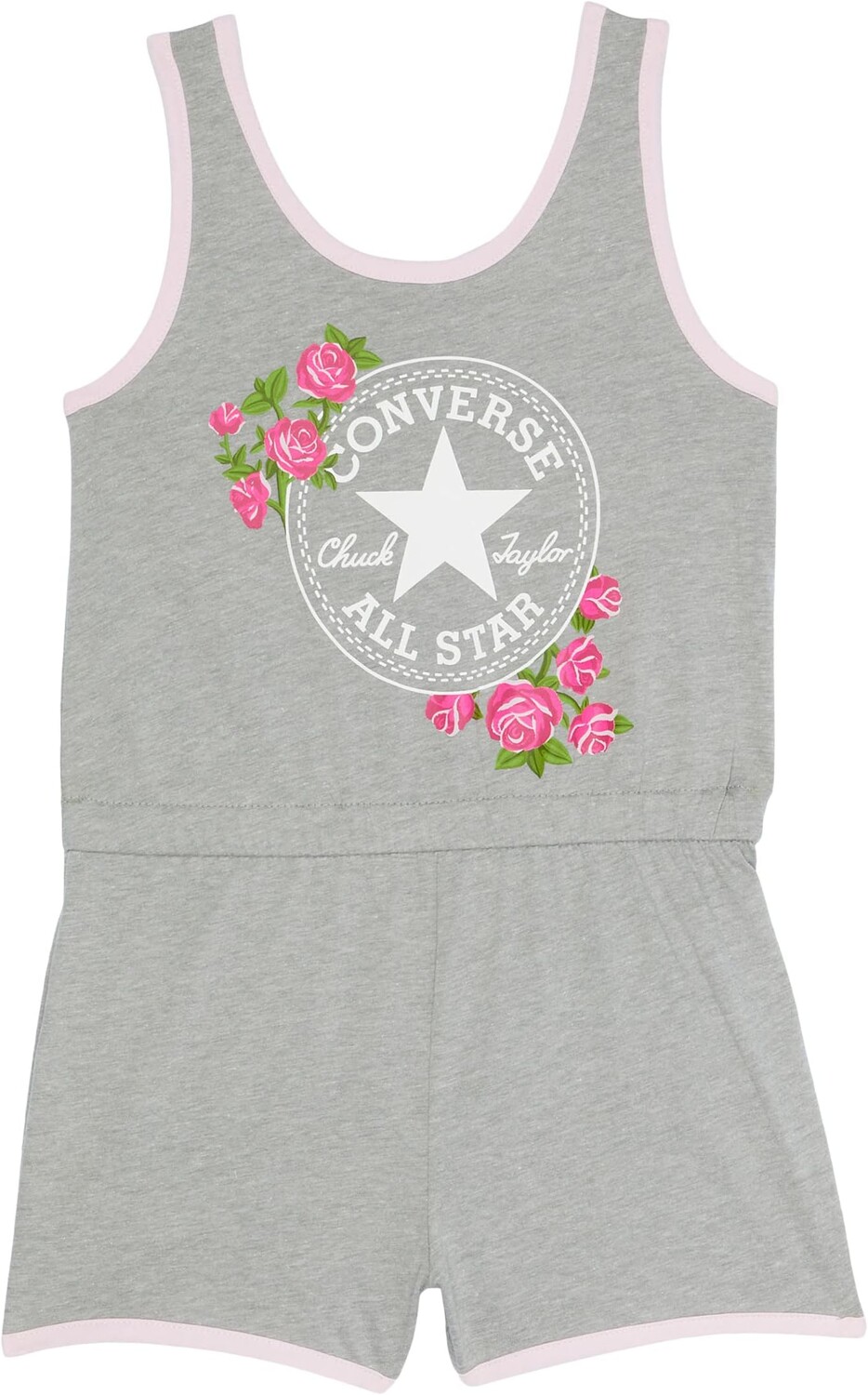 

Комбинезон Converse Chuck Patch Romper, цвет Dark Grey Heather