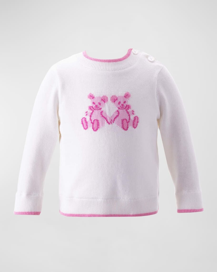 

Свитер Teddy Intarsia для девочки, размер 6M-24M Rachel Riley