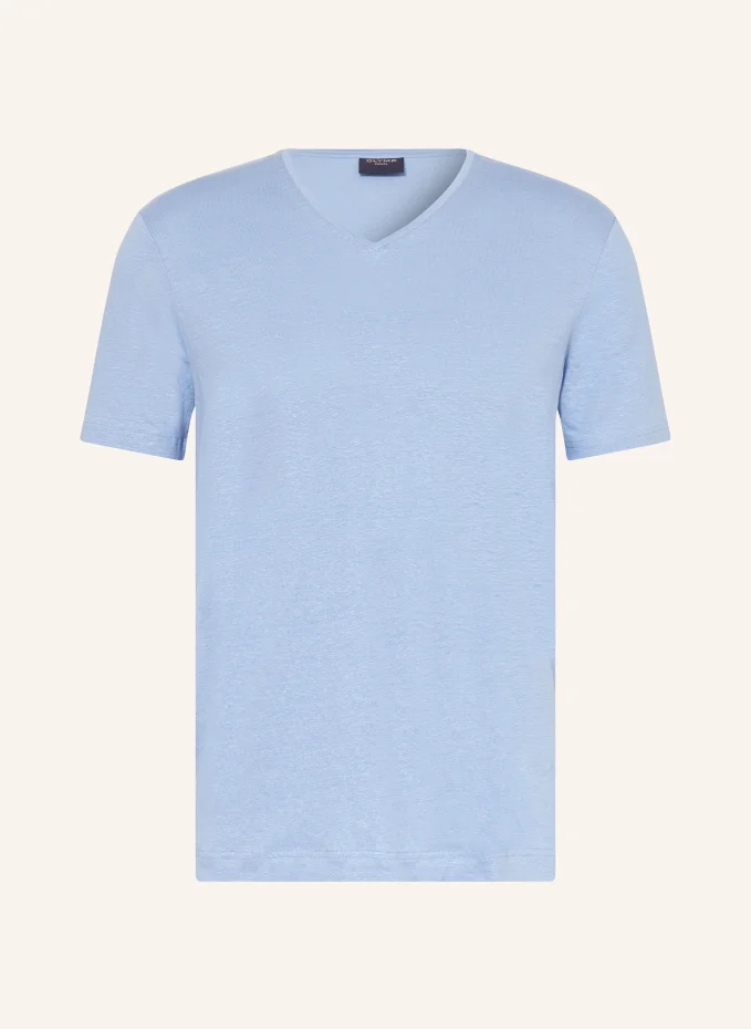 

Льняная футболка Olymp, синий