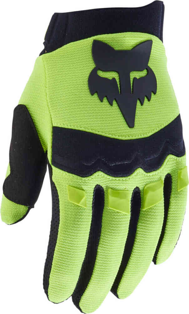 Молодежные перчатки для мотокросса Dirtpaw 2023 FOX, желтый
