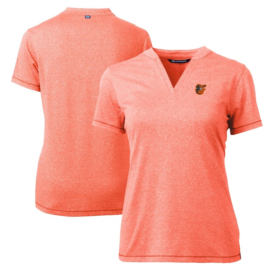 

Поло с коротким рукавом Cutter & Buck Baltimore Orioles, оранжевый
