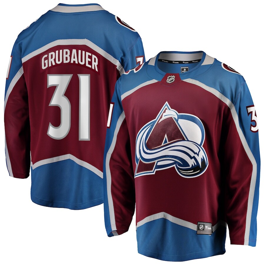 

Джерси Fanatics Branded Colorado Avalanche, бордовый