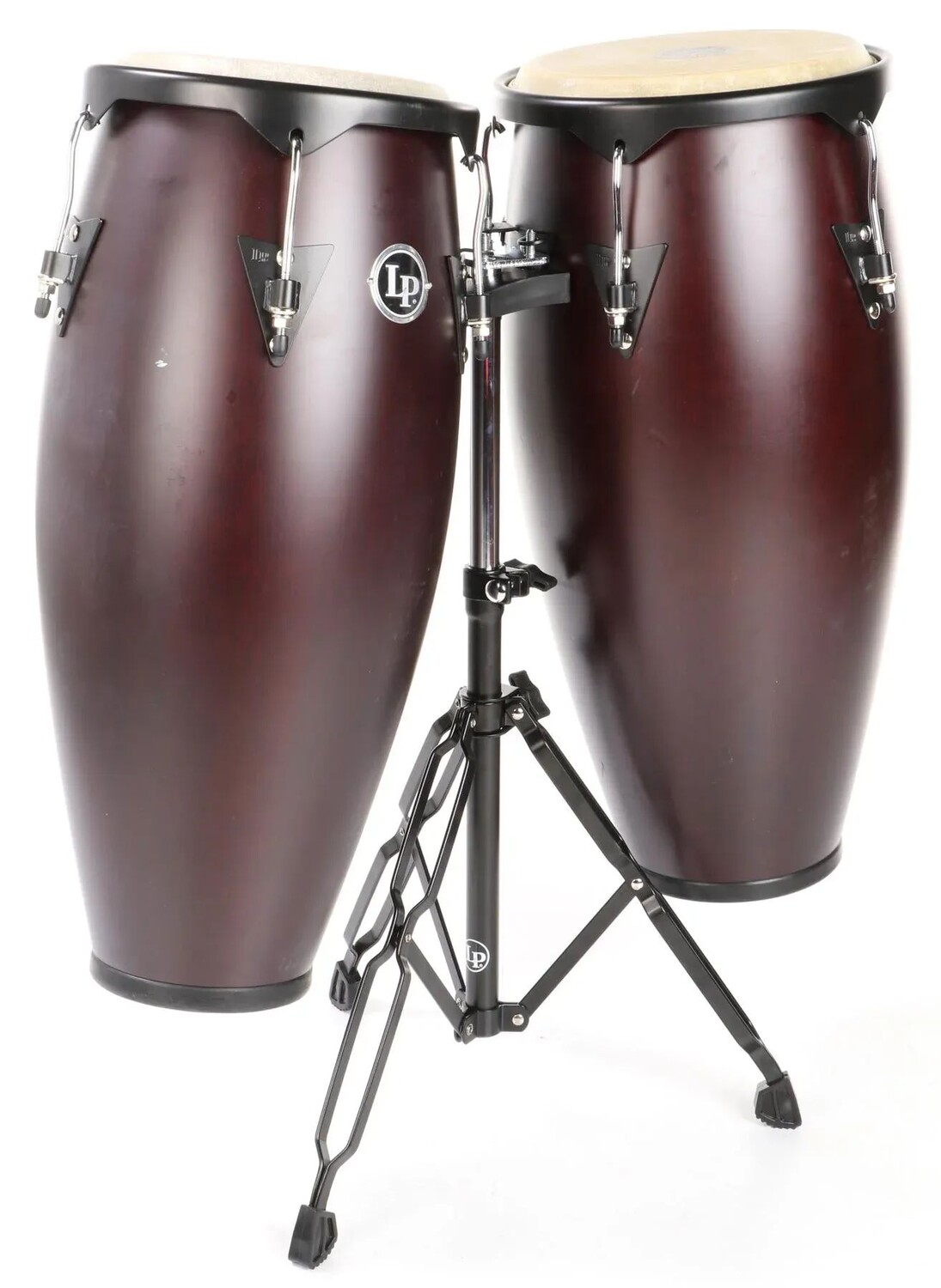 

Набор Conga Latin Percussion City Series с подставкой — б/у темное дерево 10/11 дюйма