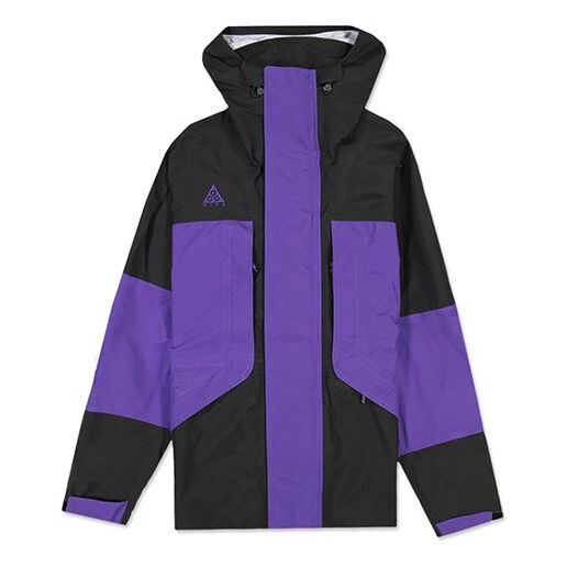 

Куртка Nike ACG Jacket Hood Gore tex Jacket Black/Purple, черный