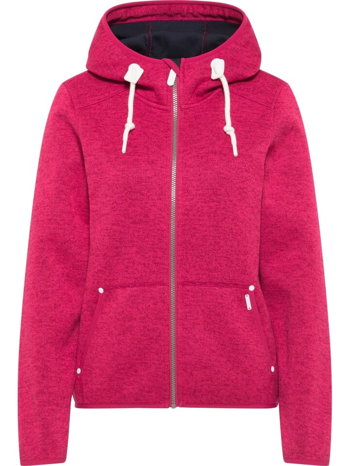 

Флисовая куртка ICEBOUND, цвет dunkelpink melange